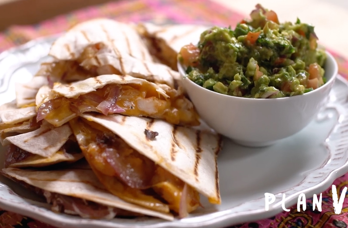 Quesadillas de Camarones