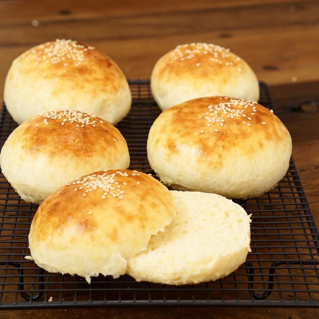 PAN BRIOCHE PARA HAMBURGUESAS Virginia Demaría