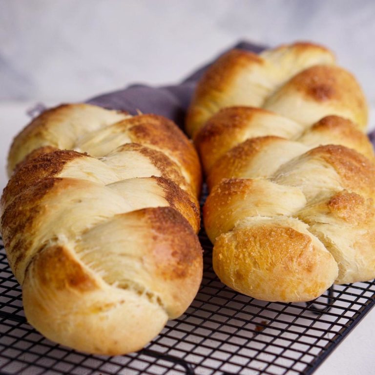 TRENZA DE PAN BRIOCHE Virginia Demaría